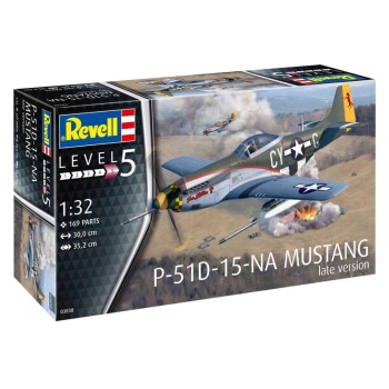 1/32 Revell P-51D-15-NA Mustang Late Version