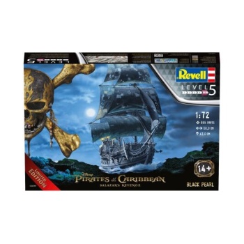 1/72 Revell Black Pearl filmist Kariibi Mere Piraadid: Salazari kättemaks