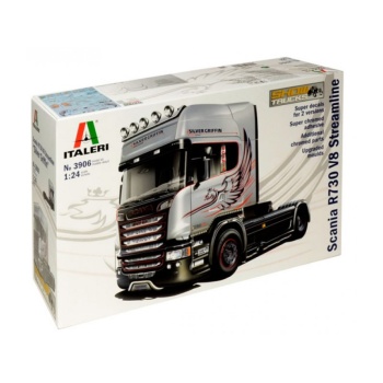 1/24 ITALERI Scania R730 V8 Streamline "Silver Griffin"