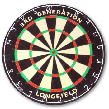 Noolelaud Dartbord 3rd.Generation Bristle Longfield