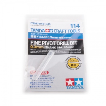 Fine Pivot Bit 0.3mm Shank 1mm
