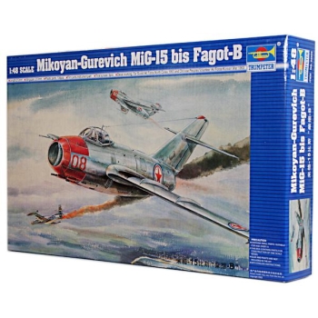 1/48 Mikoyan-Gurevich MiG-15 bis Fagot-B Trumpeter