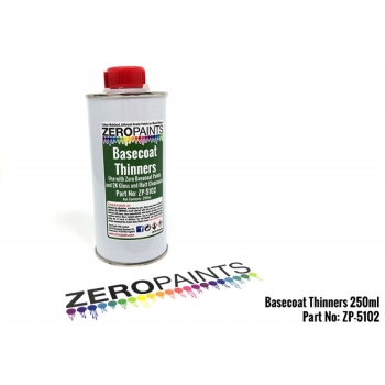 Zero Paints Basecoat Thinner 250ml