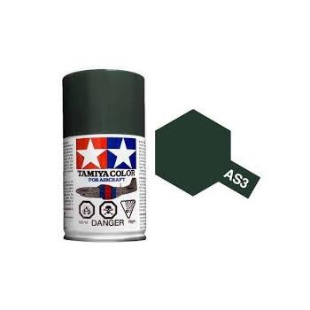 TAMIYA AS-3 GRAY GREEN(LUFTWAFFE) spray