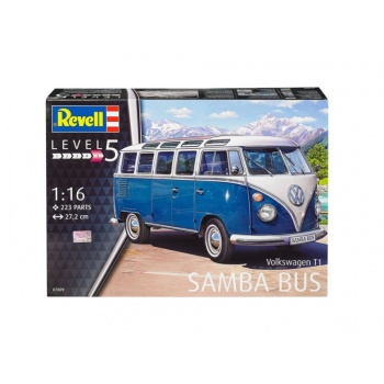 1/16 Revell - Volkswagen T1 Samba Bus 