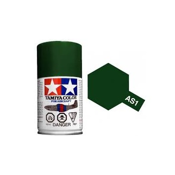TAMIYA AS-1 DARK GREEN Aerosoolpurgis