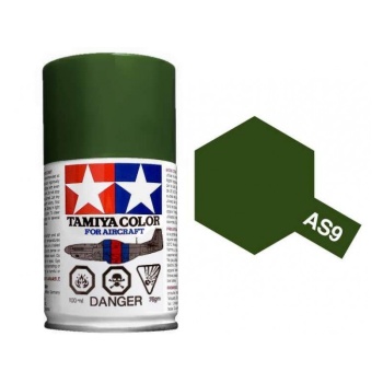 TAMIYA AS-9 DARK GREEN spray