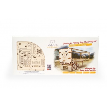 UGEARS Treiler Heavy Boy Truck VM-03-le