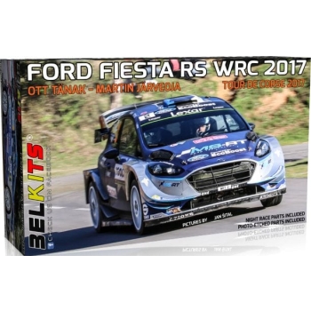 1/24 Ford Fiesta RS WRC 2017 Ott Tänak ja Martin Järveoja Tour de Corse 2017 BELKITS
