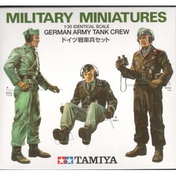 1/35 German Army Tank Crew Tamiya