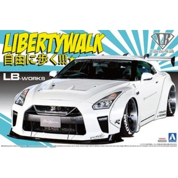 1/24 AOSHIMA R35 GT-R Liberty Walk No.11 LB Works  Type 1.5