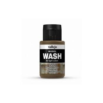 Vallejo Model Wash Dark Brown 35ml