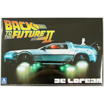 1/24 AOSHIMA Delorean Dmc Back To The Future 2