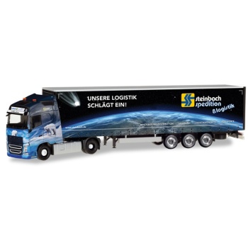 1/87 Herpa Volvo FH GL XL Gardinenplanen-Sattelzug "Steinbach Logistik"