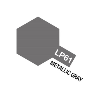 Tamiya Lacquer Paint LP-61 Metallic Gray (MF)