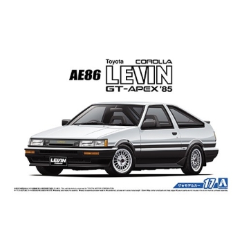 1/24 AOSHIMA Toyota AE86 Sprinter Levin GT Apex 85