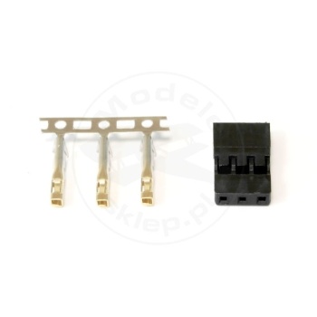 Servo plug JR male