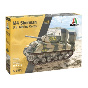 1/35 ITALERI M4 SHERMAN U.S. MARINE CORPS