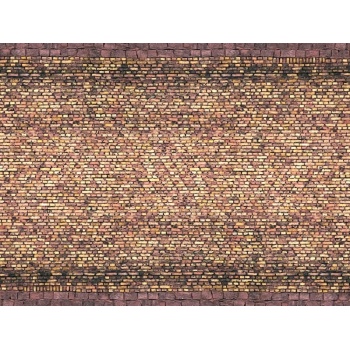 3D Cardboard Sheet ”Brick” yellow-multicoloured