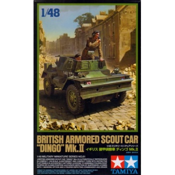 1/48 TAMIYA British Armored Scout Car "Dingo" Mk.II