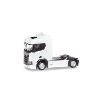 1/87 Scania CR 20 ND rigid tractor, white Herpa