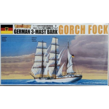 1/350 AOSHIMA German 3-Mast Bark Gorch Fock