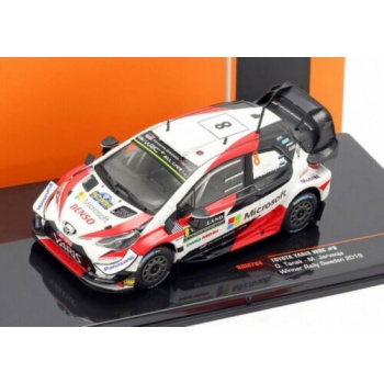 1/43 IXO Toyota Yaris WRC, No.8, Toyota Gazoo racing, Microsoft, WRC, Rallye Sweden 2019a. O.Tänak/M.Jarveoja