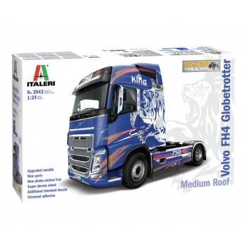 1/24 ITALERI VOLVO FH4 Globetrotter Medium Roof