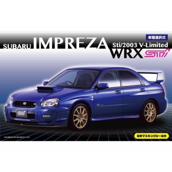 1/24 FUJIMI Subaru Impreza Wrx Sti