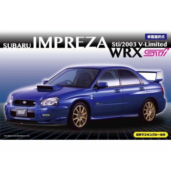 1/24 FUJIMI Subaru Impreza Wrx Sti