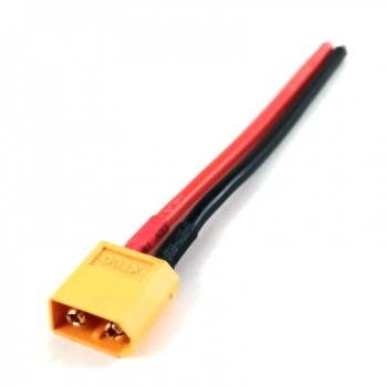 Emane XT60 pistik 10cm 14AWG kaabliga