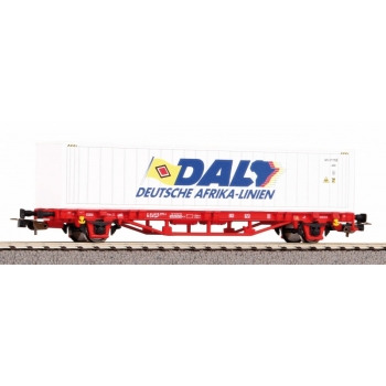 1/87 H0 Container car DAL DB AG VI w. 40 Container PIKO