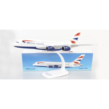 1/250 British Airways Airbus A380-800 Snap-Fit