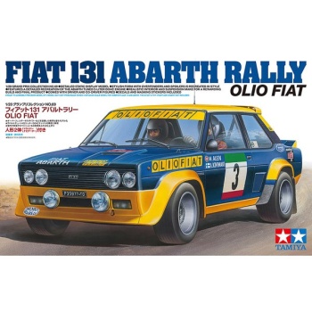 1/20 TAMIYA FIAT 131 ABARTH RALLY OLIO FIAT