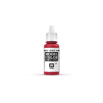 Vallejo ModelColor Transparent Red