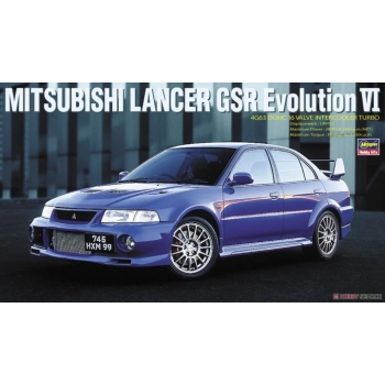 1/24 Hasegawa Mitsubishi Lancer GSR Evolution VI