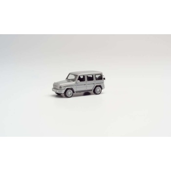 1/87 H0 Herpa Mercedes-Benz G-Klasse mit AMG-Felgen, with AMG rims, iridium silver metallic