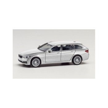 1/87 H0 Herpa  BMW 5er Touring, glacier silver metallic