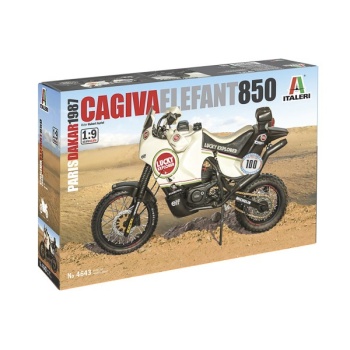 1/9 Italeri CAGIVA “ELEPHANT” 850 PARIS-DAKAR 1987 