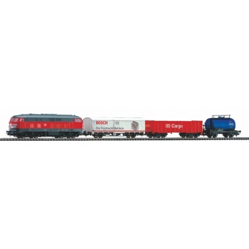 Piko H0 Starter Set Freight Train DB Cargo, PIKO A-Track w. Railbed