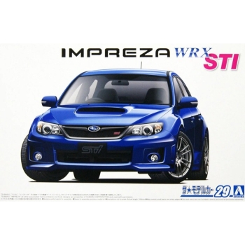 1/24 AOSHIMA Subaru GRB Impreza WRX STI '10