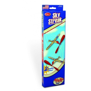 Balsa kummimootorigalennuk Sky Streak 2 pakk Guillow's