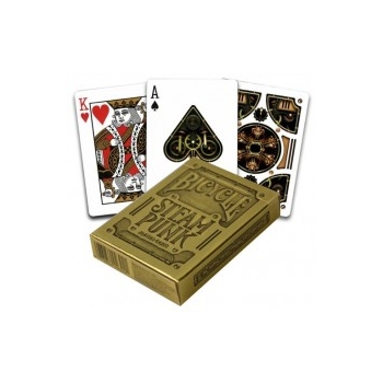 Pokercards Steampunk Gold Premium Bicycle