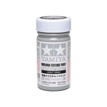 Tamiya Dioraami tekstuurvärv helehall 100ml