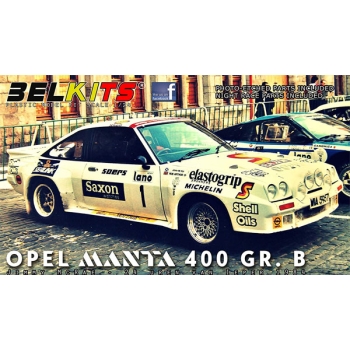 1/24 Opel Manta 400 Gr. B Jimmy McRae 24 Uren van Ypres 1984 Belkits
