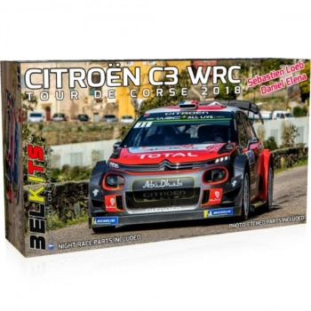 1/24 Citroen C3 WRC Tour de Corse 2018 S.Loeb BELKITS