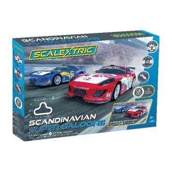 Scalextric Scandinavian Super Saloons komplekt