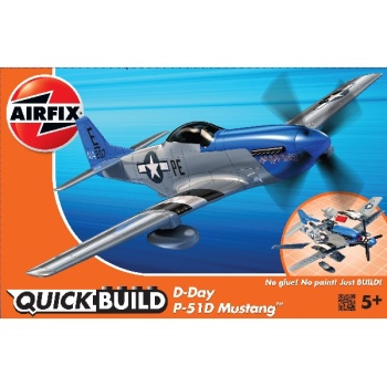 QUICK BUILD D-DAY MUSTANG  Airfix