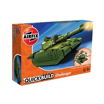 QUICK BUILD CHALLENGER TANK - GREEN Airfix