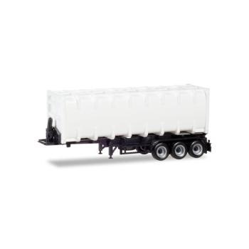 1/87 30ft. container trailer, Chassis black HERPA